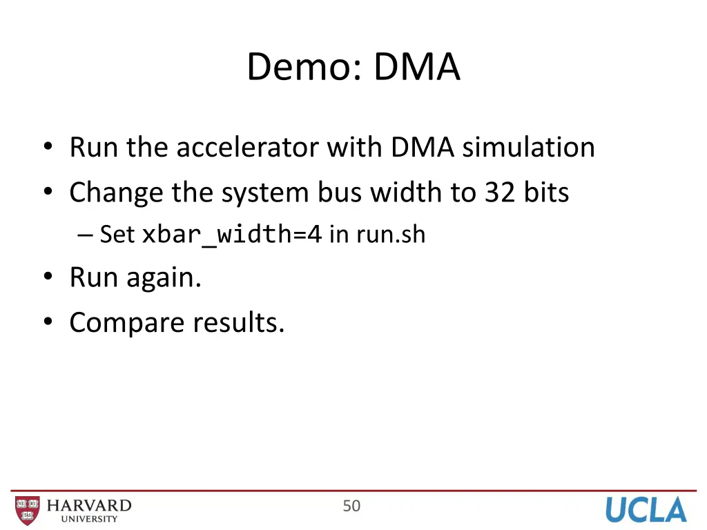 demo dma 1