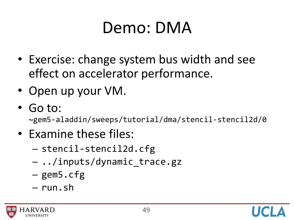 demo dma