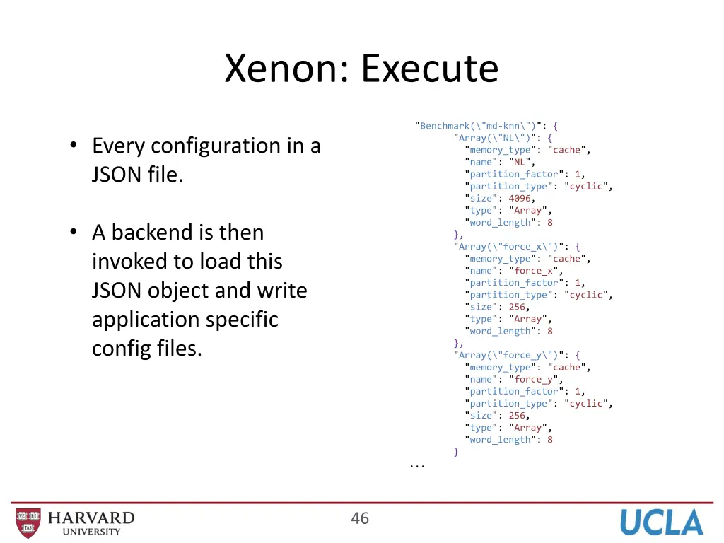 xenon execute
