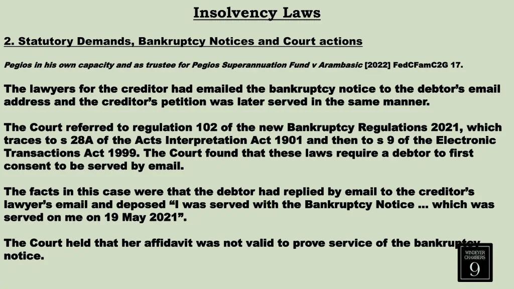 insolvency laws 4