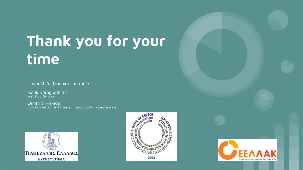 thank you for your time