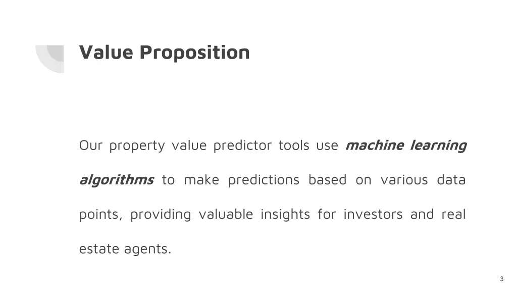 value proposition