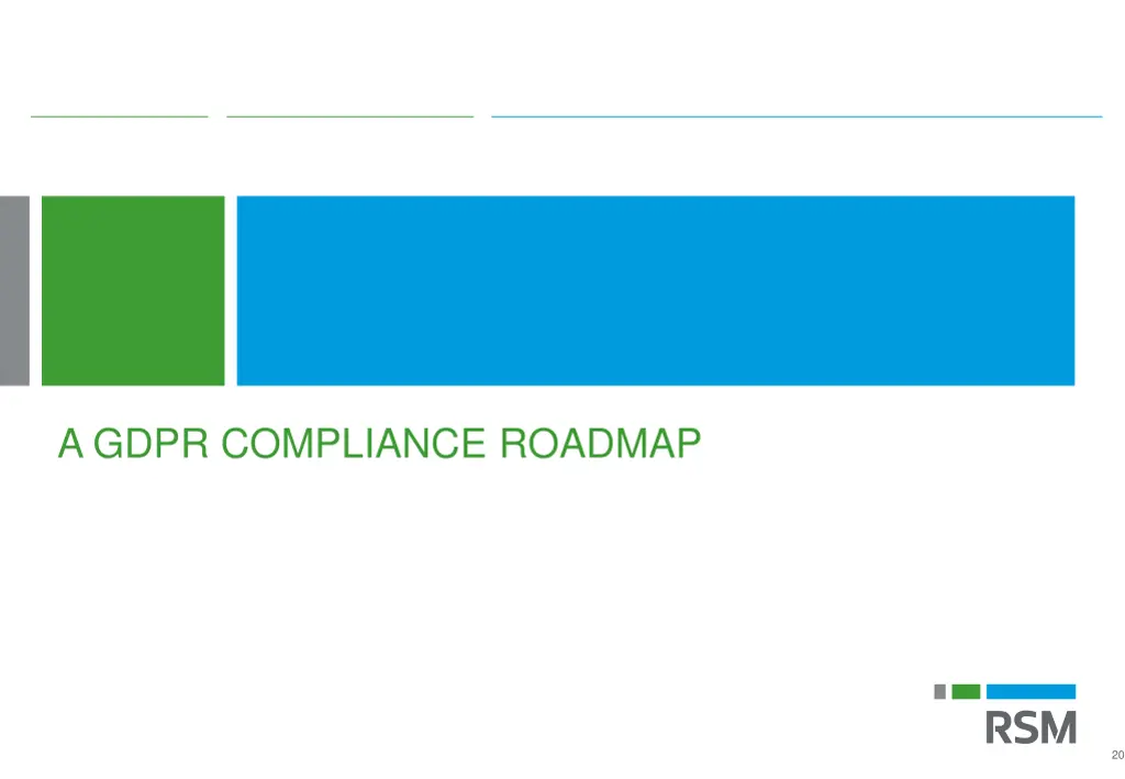 a gdpr compliance roadmap