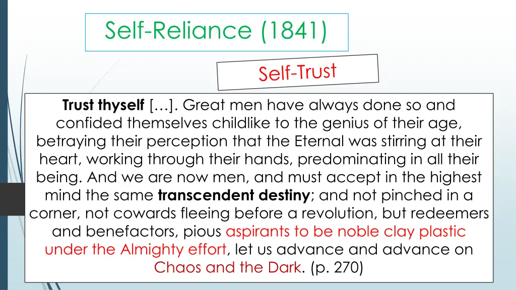 self reliance 1841 2