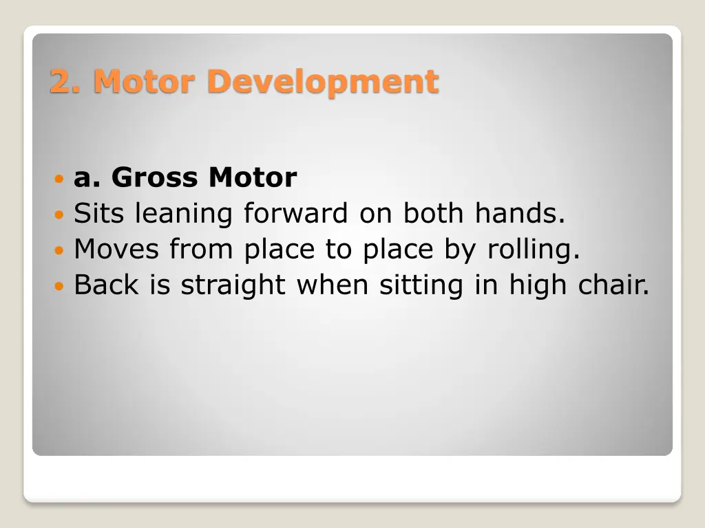 2 motor development 2