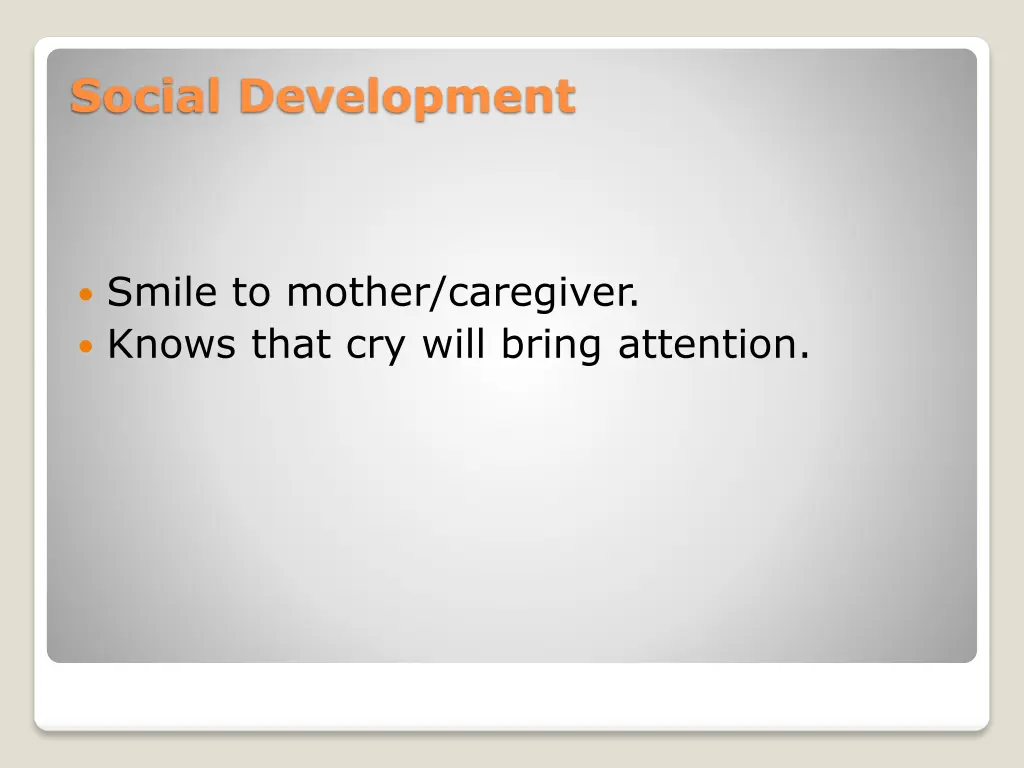 social development