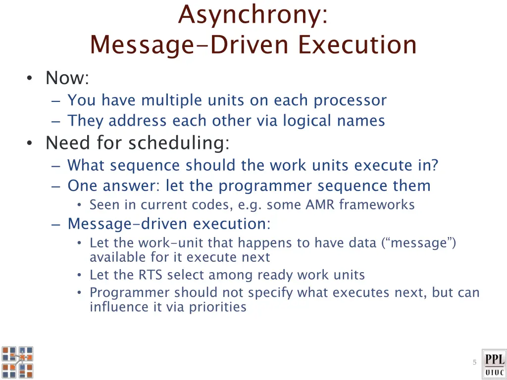 asynchrony