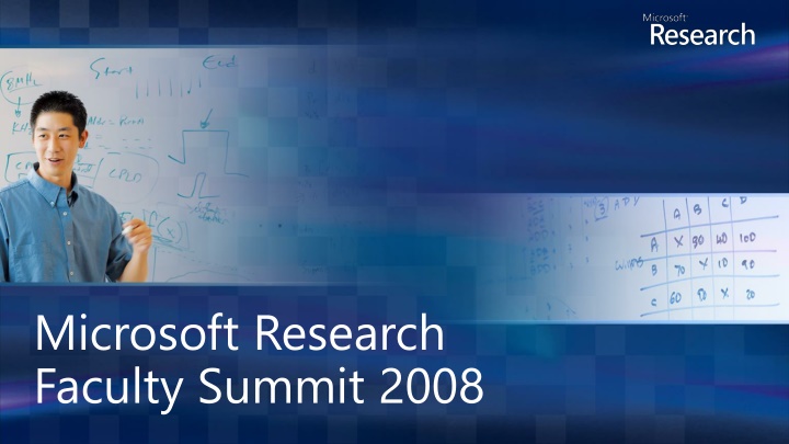 microsoft research faculty summit 2008
