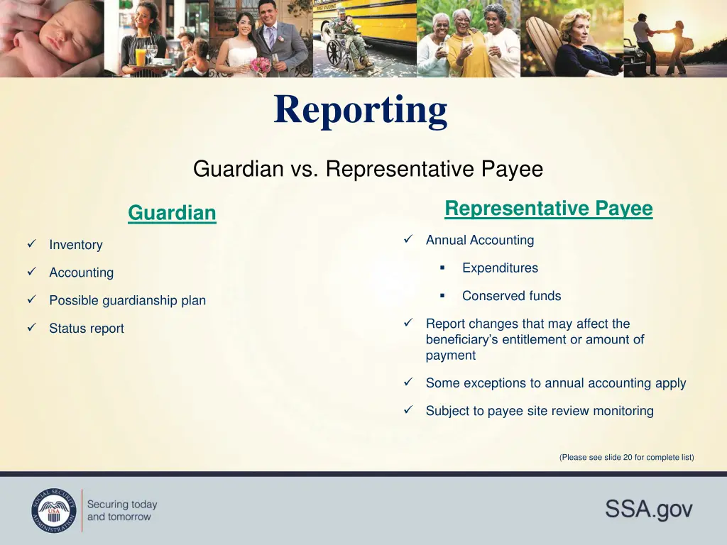 reporting