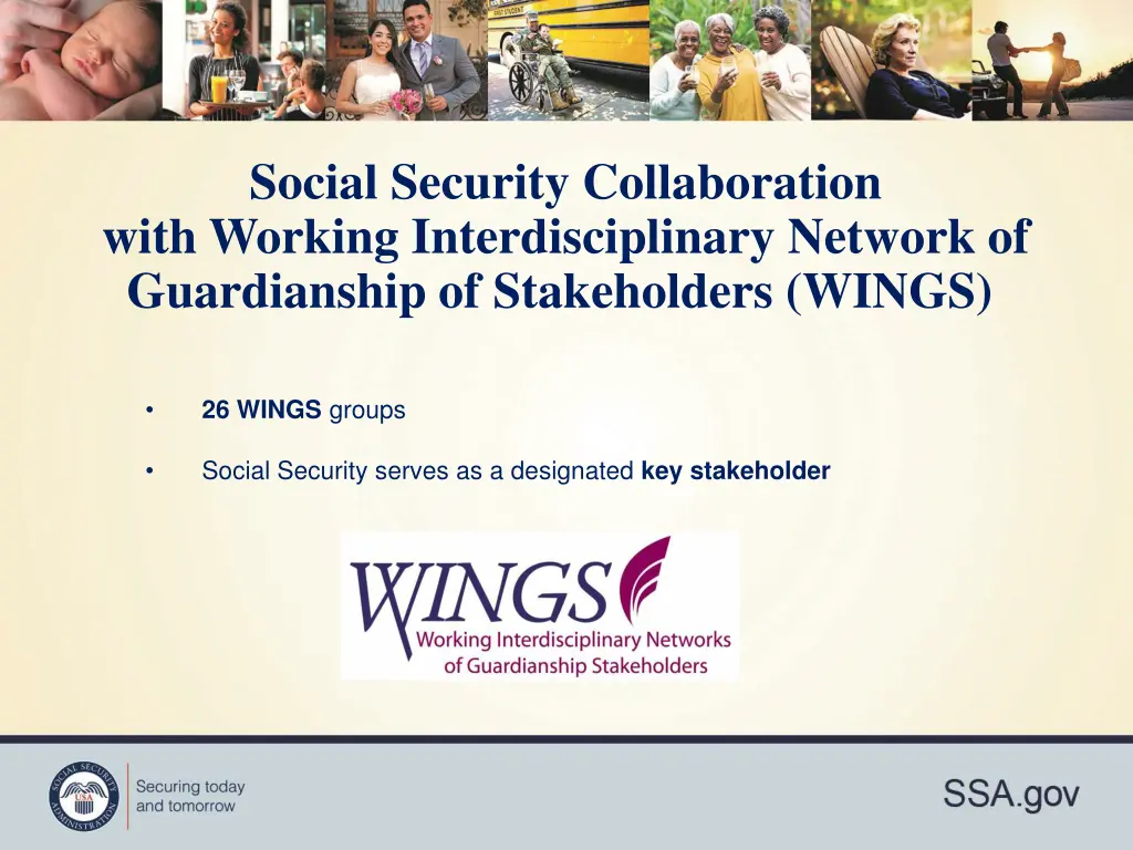 social security collaboration with working