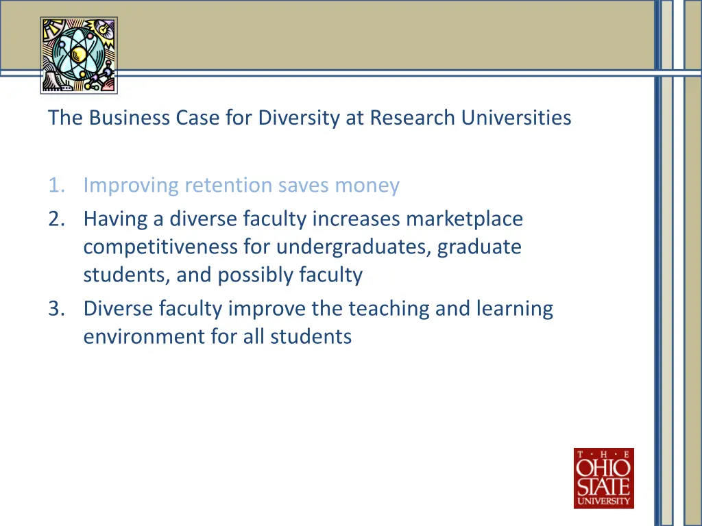 the business case for diversity at research 1