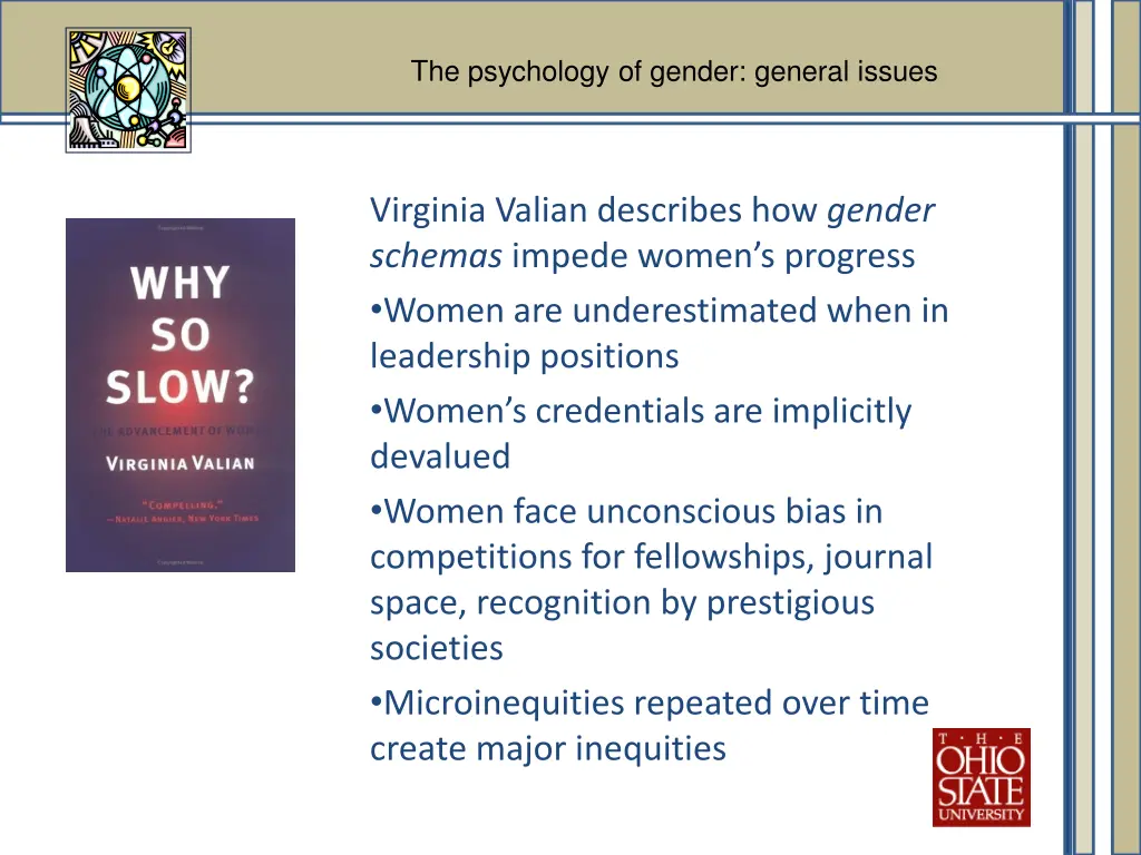 the psychology of gender general issues