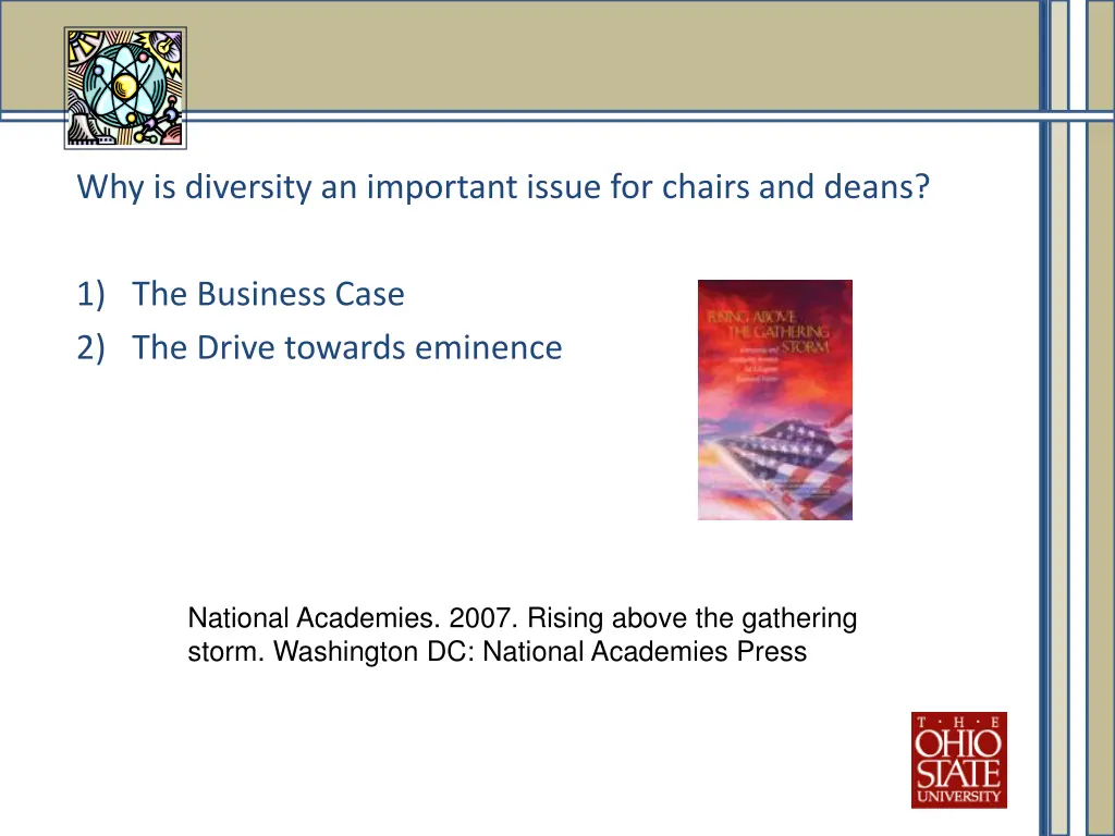 why is diversity an important issue for chairs