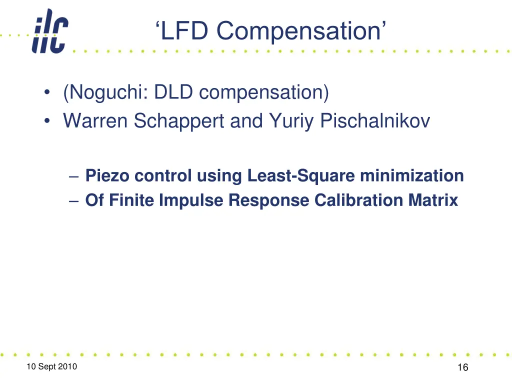 lfd compensation