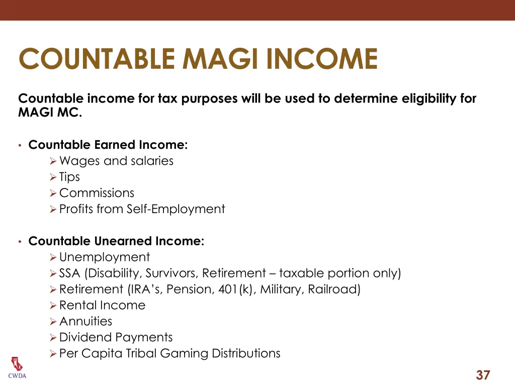 countable magi income