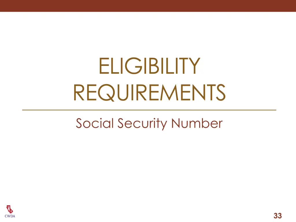 eligibility requirements 3