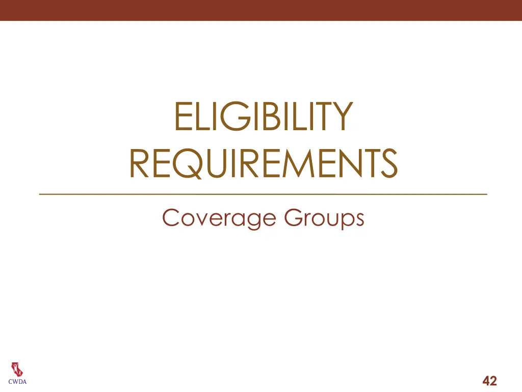 eligibility requirements 5