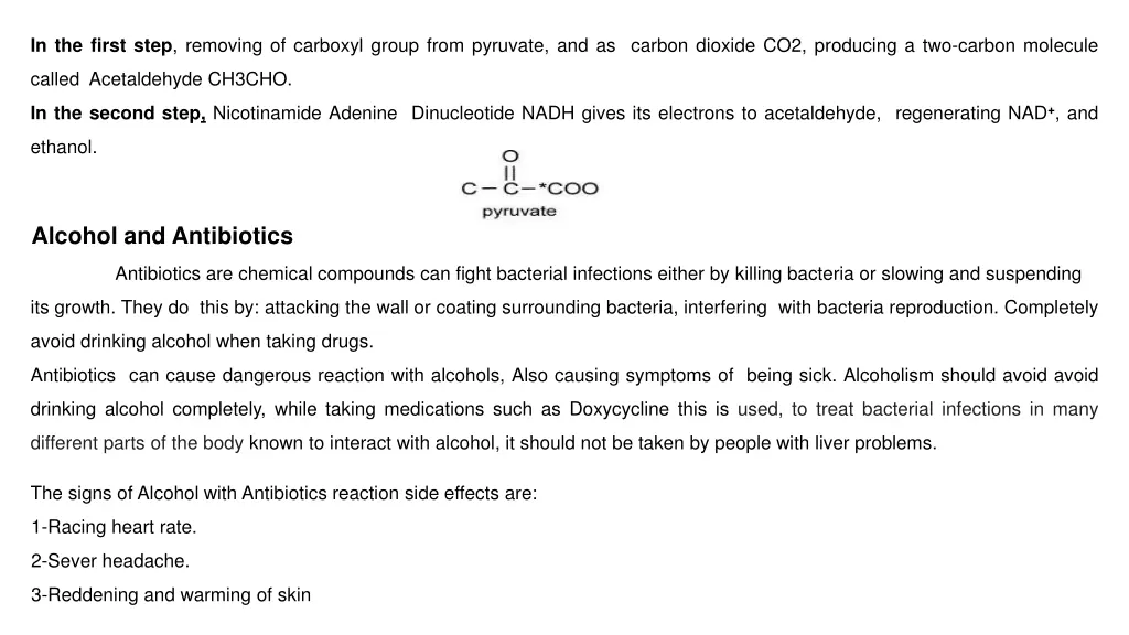 in the first step removing of carboxyl group from