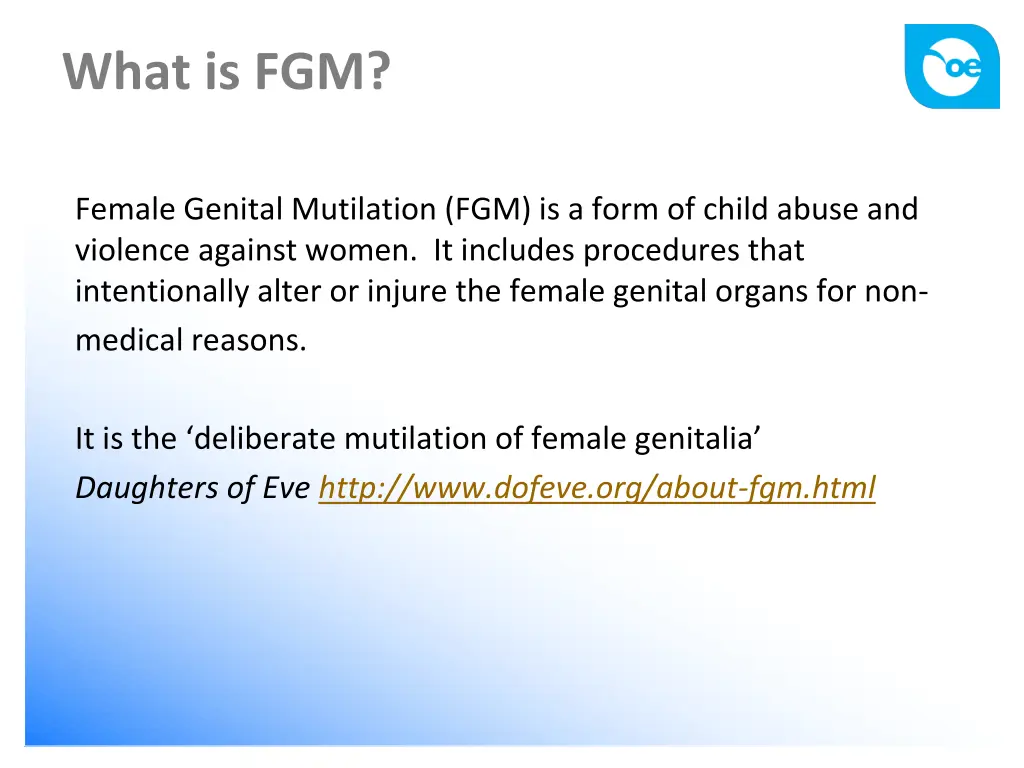 what is fgm