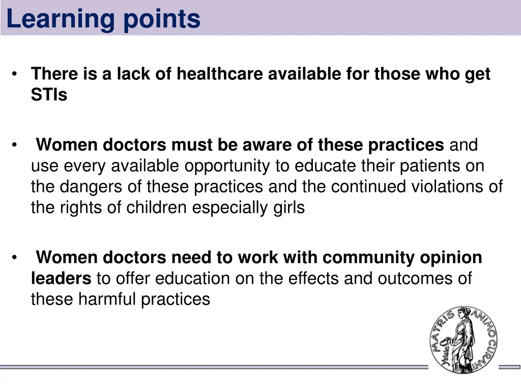 learning points 1