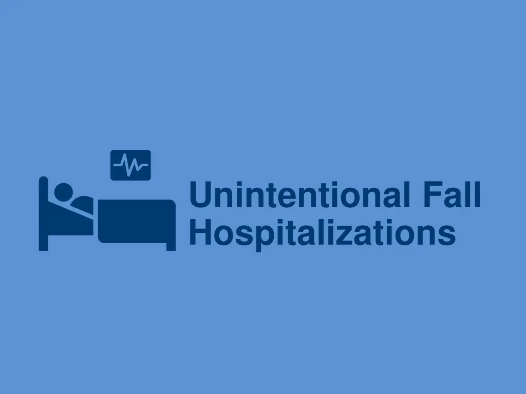 unintentional fall hospitalizations