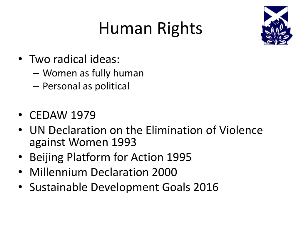 human rights