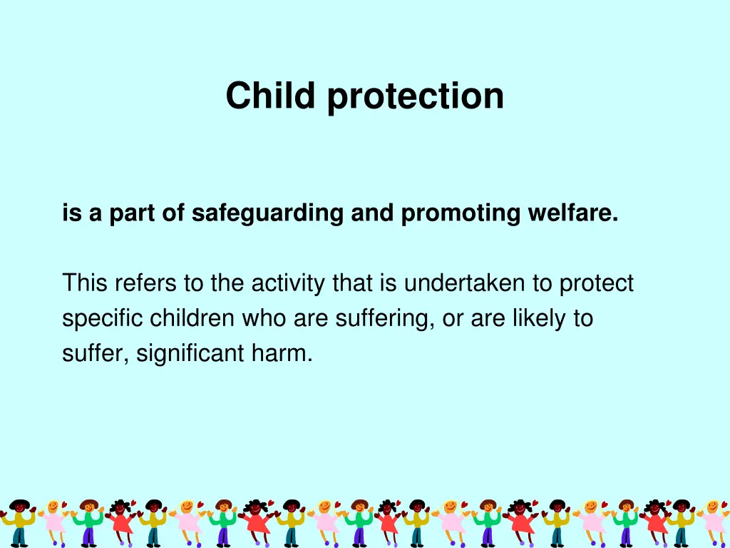 child protection