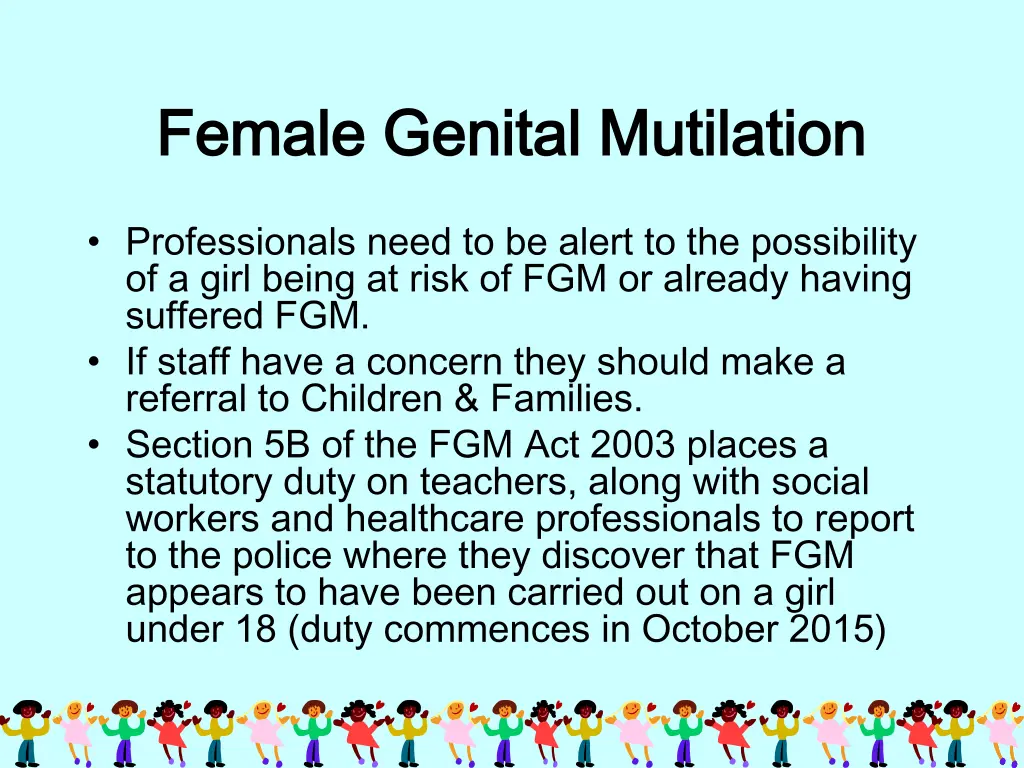 female genital mutilation female genital