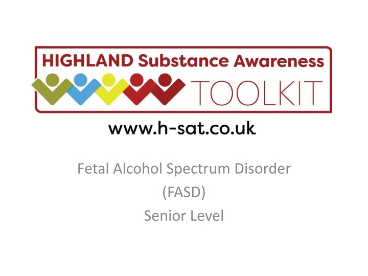 fetal alcohol spectrum disorder fasd senior level