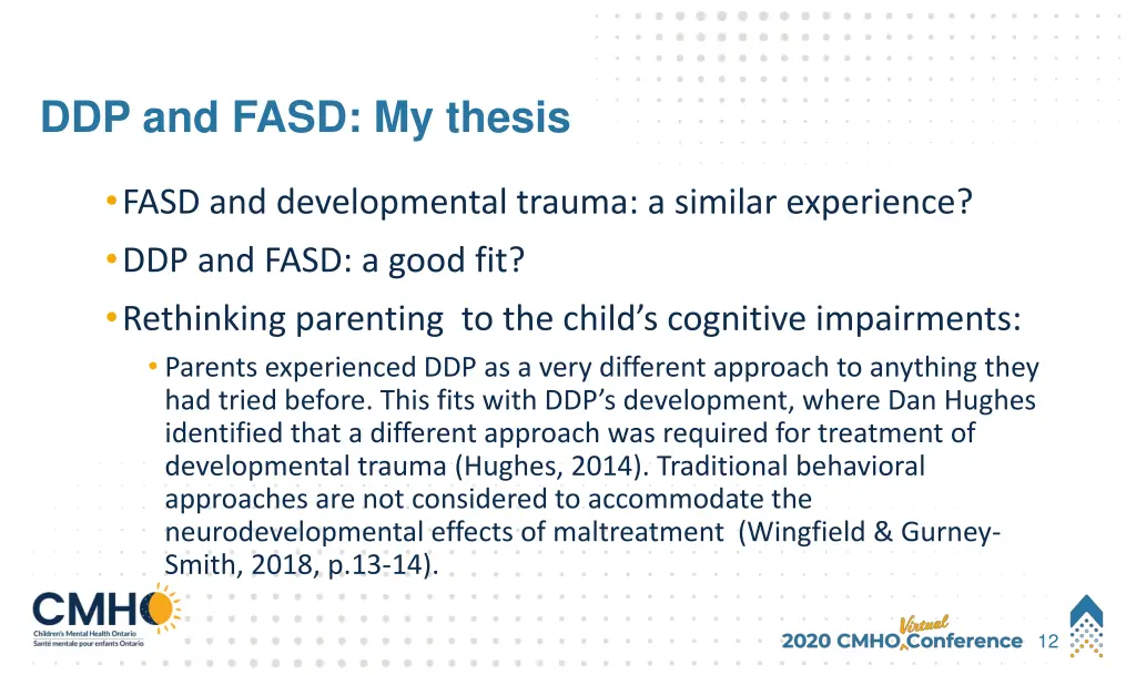 ddp and fasd my thesis