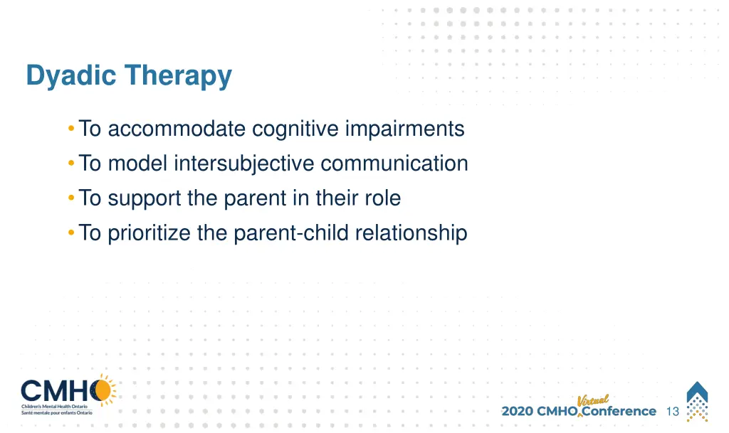 dyadic therapy