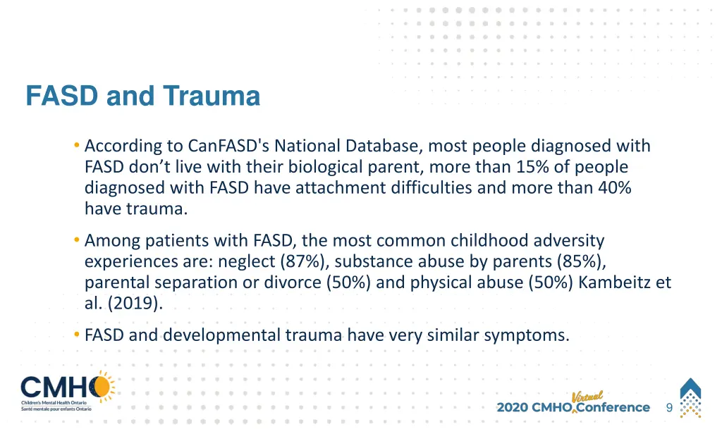 fasd and trauma