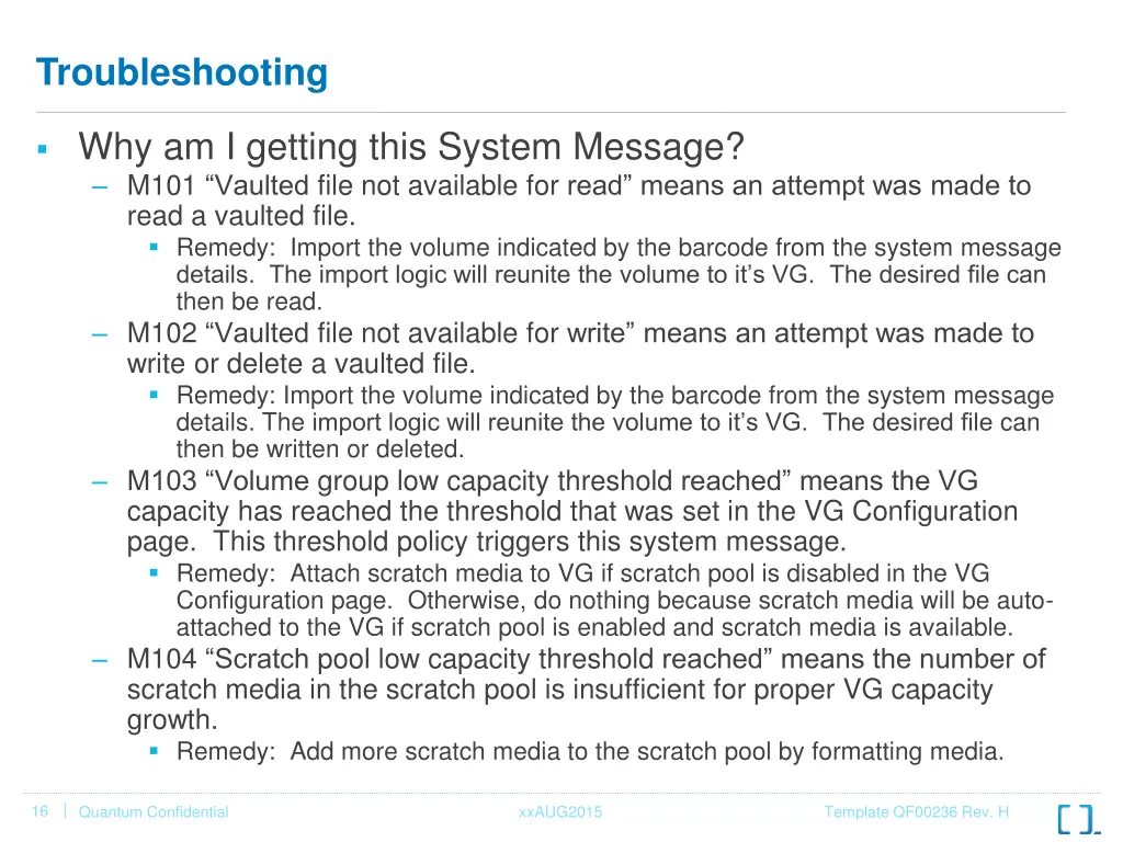 troubleshooting 1