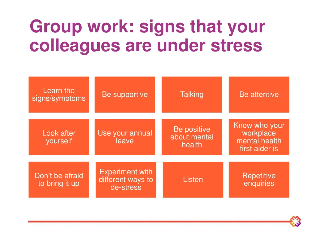 group work signs that your colleagues are under