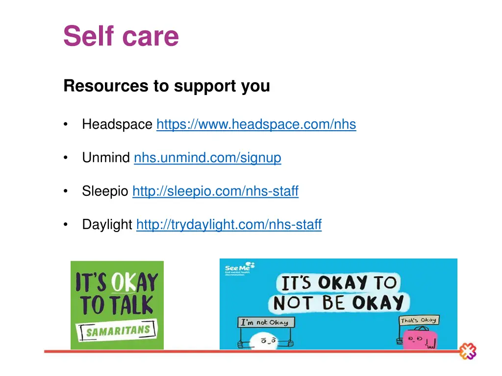 self care