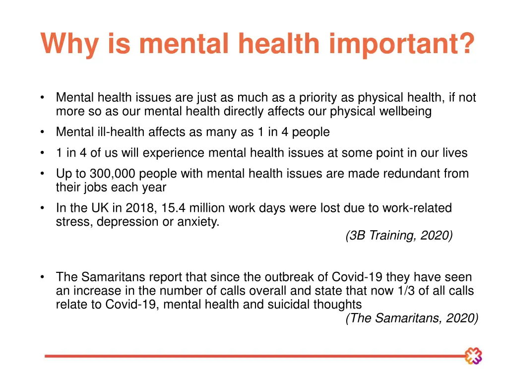 why is mental health important