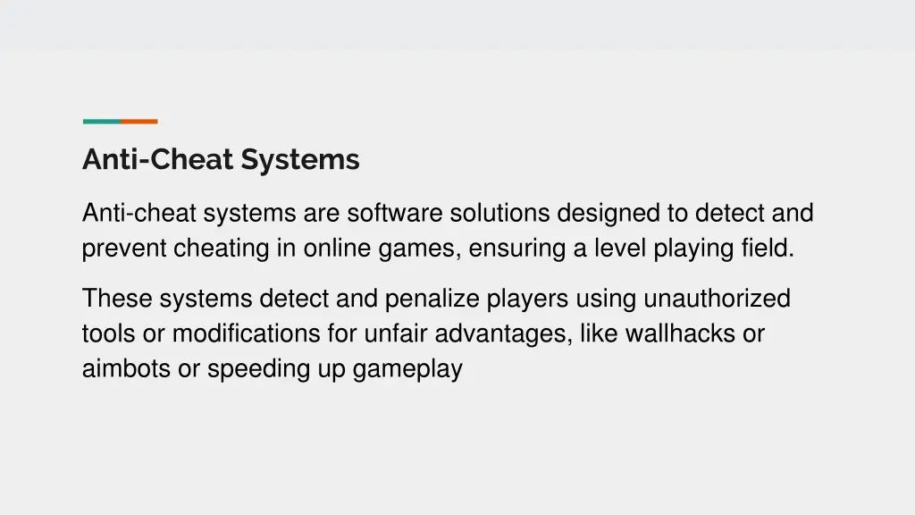 anti cheat systems