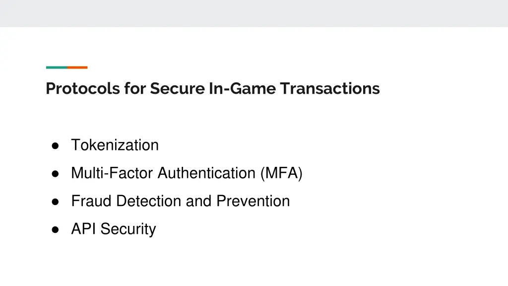 protocols for secure in game transactions