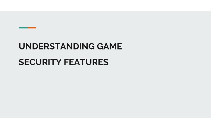 understanding game