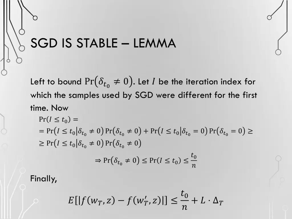sgd is stable lemma 2