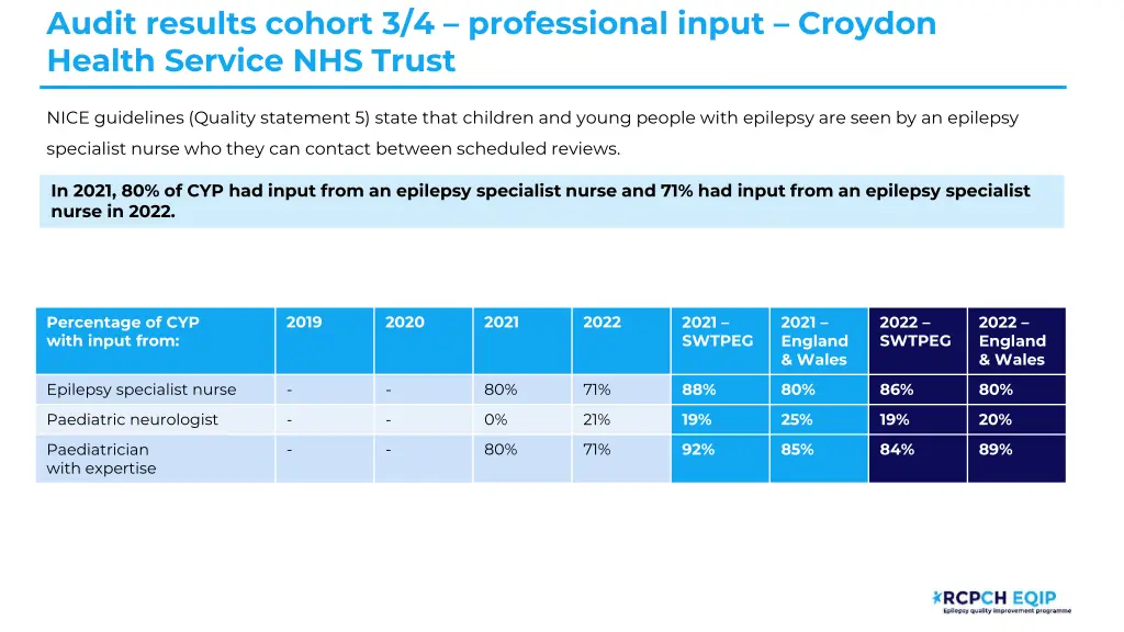 audit results cohort 3 4 professional input