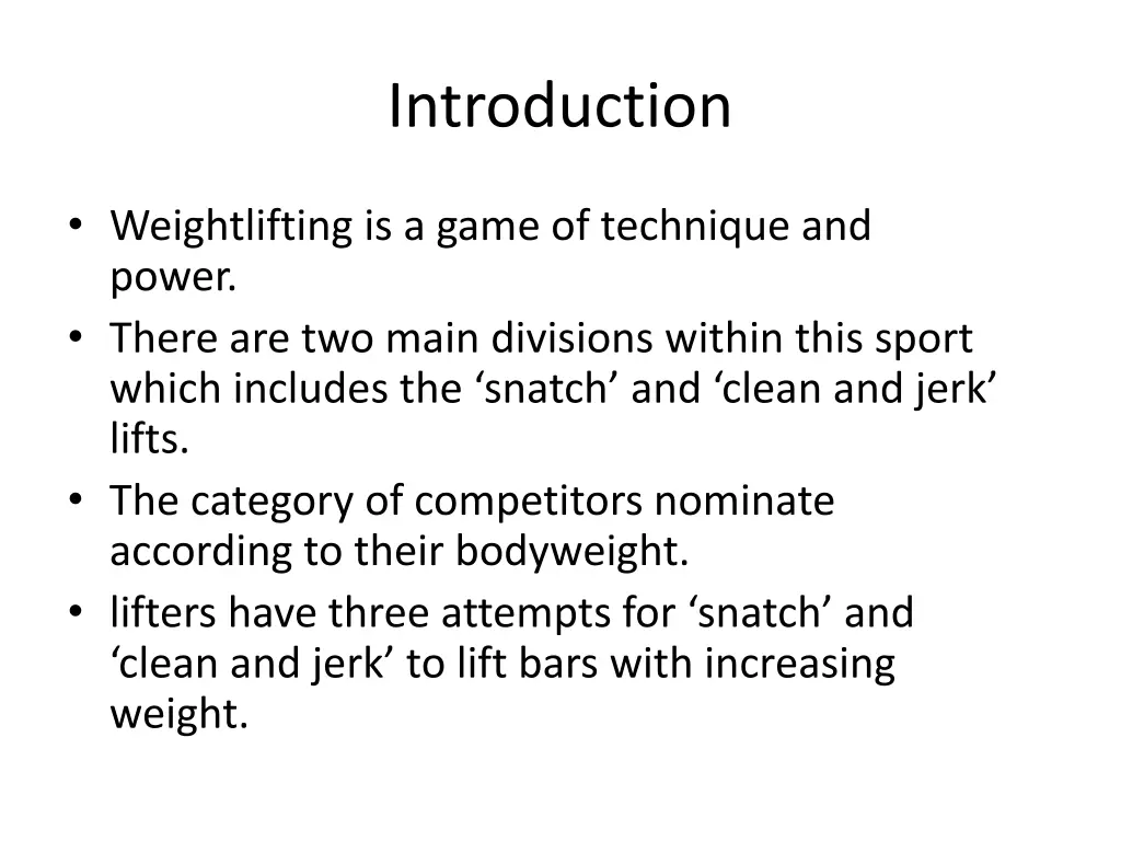 introduction