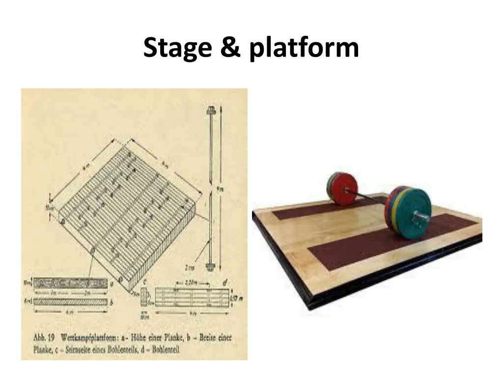stage platform