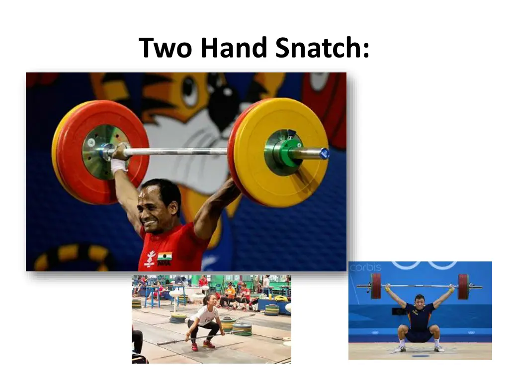 two hand snatch