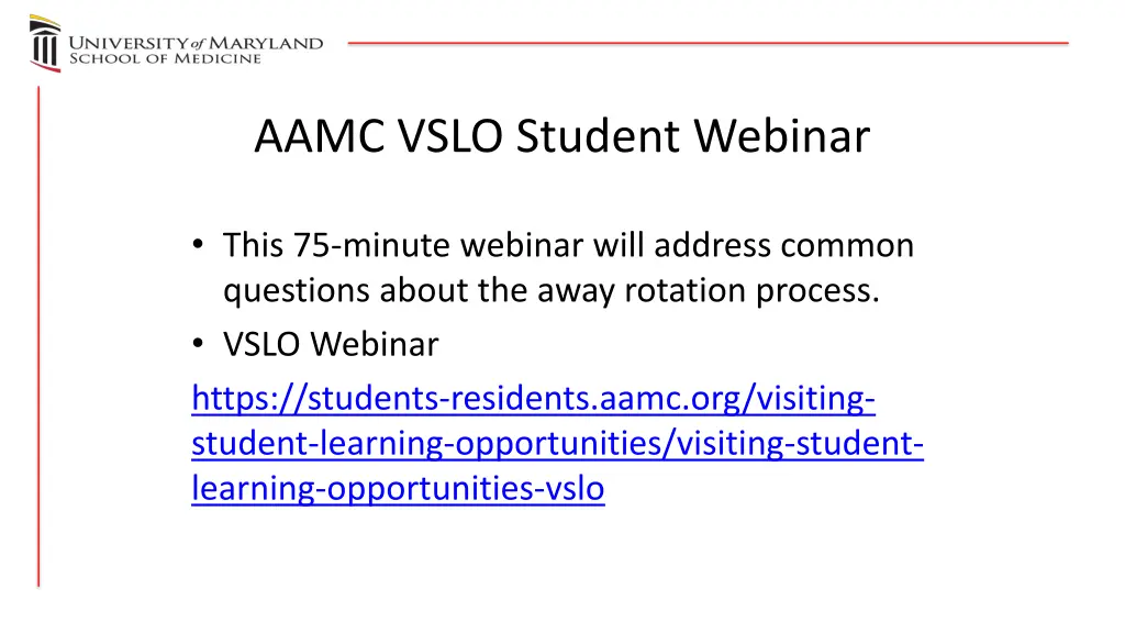 aamc vslo student webinar