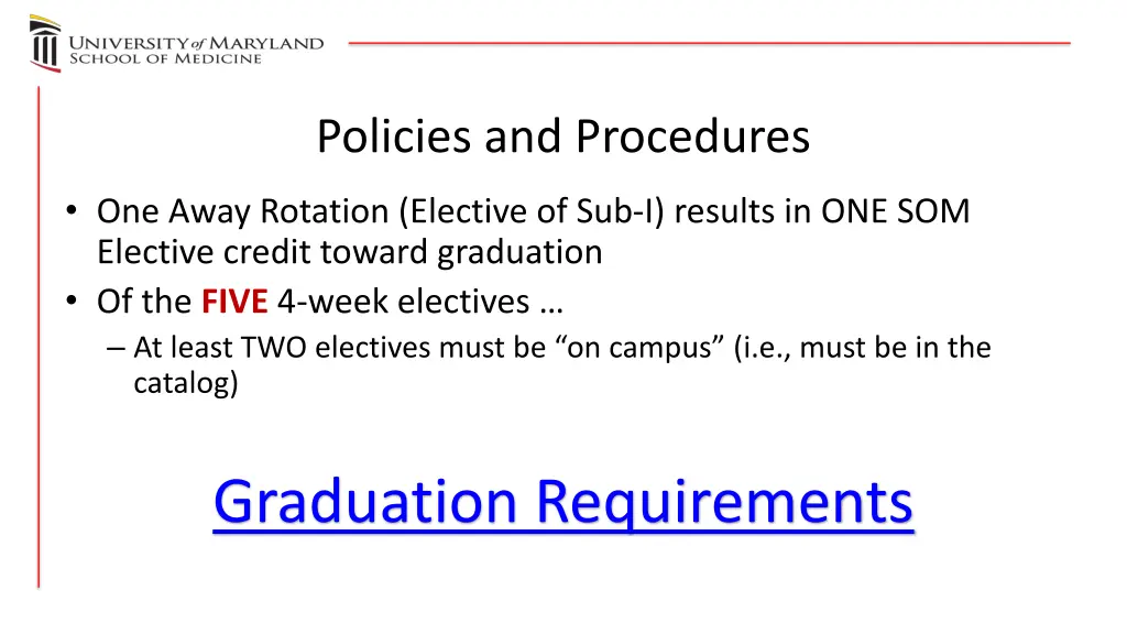 policies and procedures