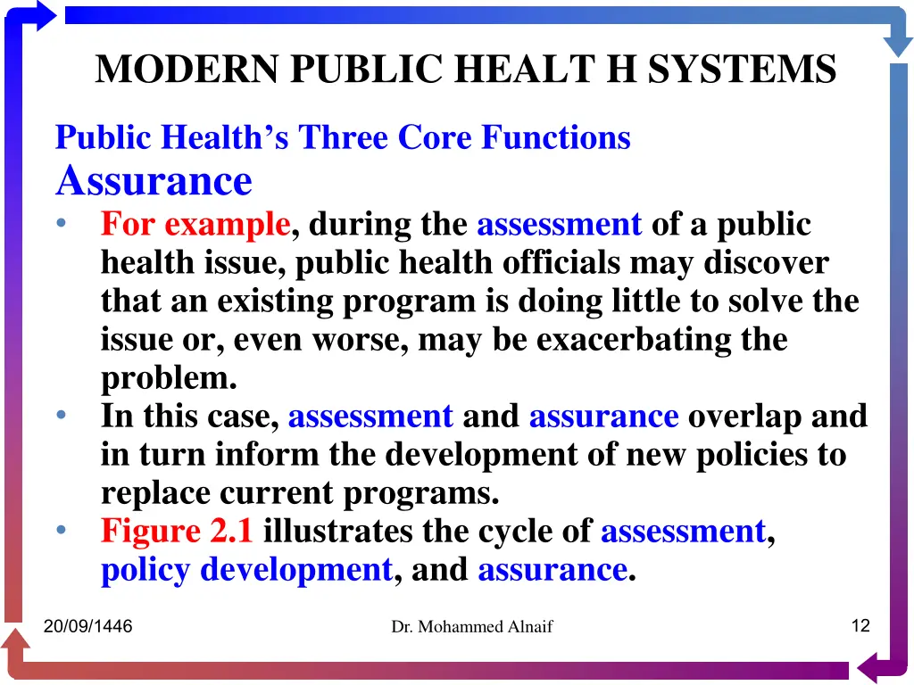modern public healt h systems 10