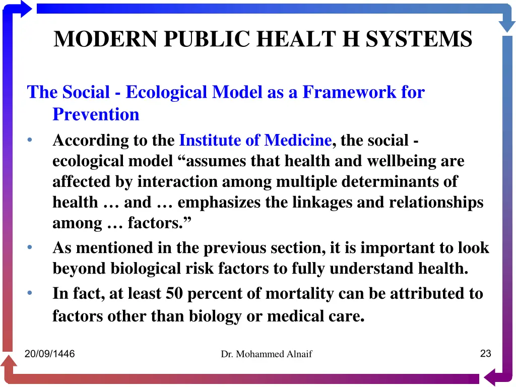 modern public healt h systems 20