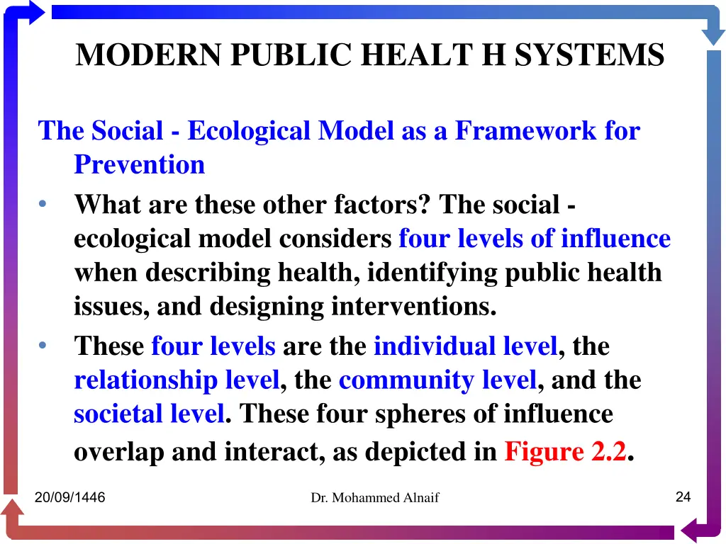 modern public healt h systems 21