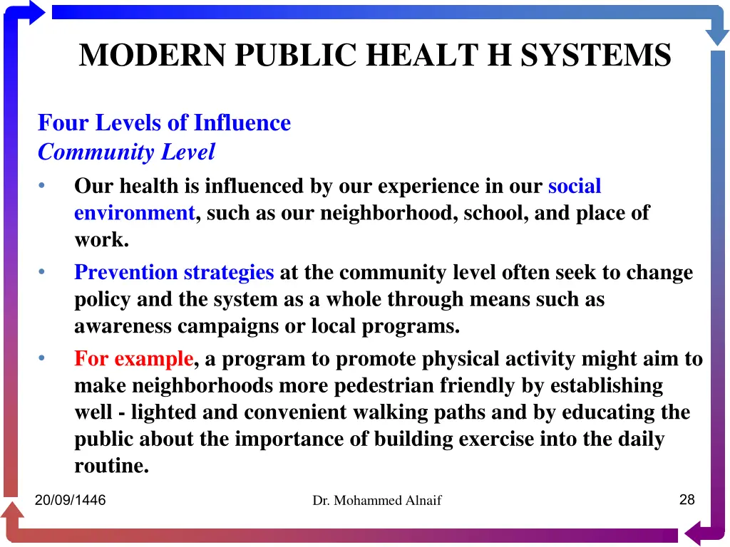 modern public healt h systems 24